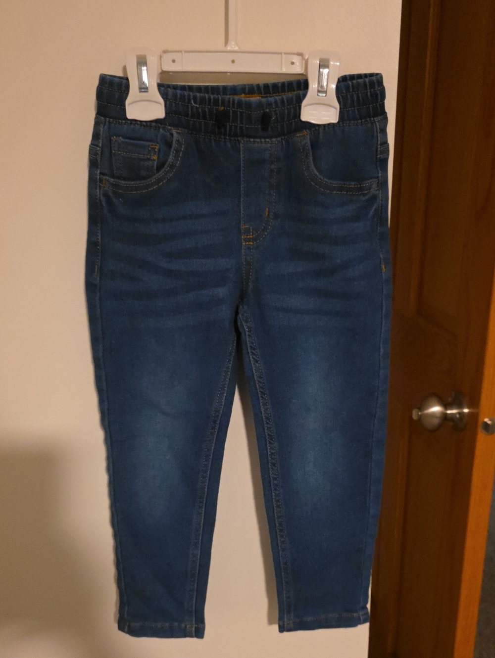 Kids Dark Blue Pull-On Jeggings